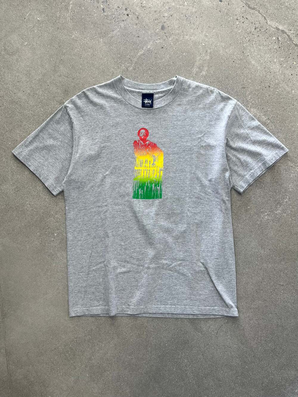 Vintage 90s Stussy Roy Ayers Jazz T-Shirt - L